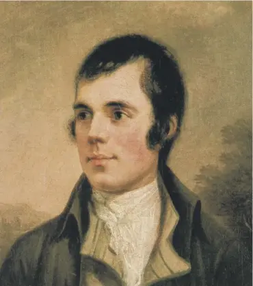  ??  ?? 0 Robert Burns holds ‘a continued and growing fascinatio­n for a worldwide audience’