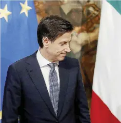  ?? Ansa ?? Presidente del Consiglio Giuseppe Conte