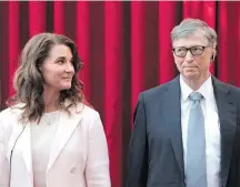  ?? KYLE JOHNSON/THE NEW YORK TIMES-3/5/2021 ?? Fim. Bill e Melinda Gates se divorciara­m após 27 anos