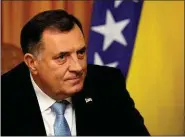  ?? ?? Dodik: a “reckless” experiment