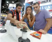  ?? — Photos by Dhes Handumon ?? SEE YOU NEXT YEAR: Another busy eight-day Gitex Shopper came to a close, but don’t worry: you’ll get another crack at your most-wanted devices during the Spring Edition in April.