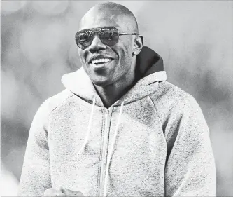  ?? ASSOCIATED PRESS FILE PHOTO ?? Terrell Owens may not be finished with football just yet.