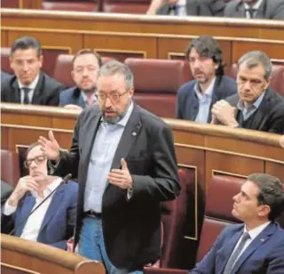  ?? JAIME GARCIA ?? Juan Carlos Girauta, portavoz de Ciudadanos en el Congreso