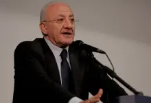  ??  ?? Strategia
Il presidente della Regione Campania Vincenzo De Luca