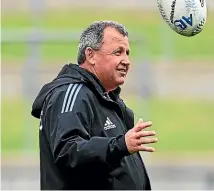  ?? GETTY ?? Halfback Aaron Smith, left, is on his last northern tour as coach Ian Foster, above, focuses on getting four straight wins to end the year.