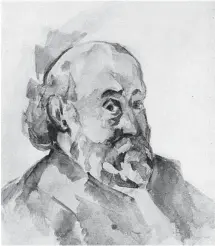  ??  ?? Self-portrait of Paul Cézanne, c. 1895, the year of his first solo exhibition.