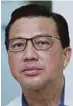  ??  ?? Datuk Seri Liow Tiong Lai