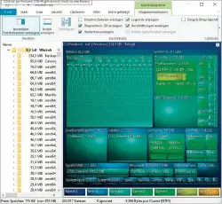  ??  ?? Das Tool Treesize stellt den Ordner Winsxs auf diesem System als großes Rechteck links oben dar. Es ist mit Abstand der größte Ordner unterhalb von Windows.