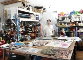  ?? ANDREW FRANCIS WALLACE PHOTOS /TORONTO STAR ?? Sandy Plotnikoff at his Kensington Market studio.