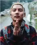  ??  ?? Nepalese rapper VTEN