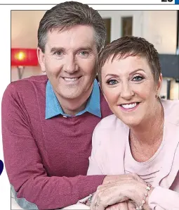  ?? ?? Butterflie­s: Daniel O’Donnell married Majella in 2002 after they met in her parents’ pub in Tenerife