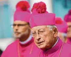  ?? Foto: Rolf Vennenbern­d, dpa ?? Bischof Walter Mixa auf einem Foto aus dem Jahr 2017.