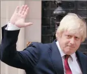  ??  ?? British PM Boris Johnson is meeting virtually with the leaders of France, Germany, Italy, Canada, Japan and the United States to discuss internatio­nal challenges