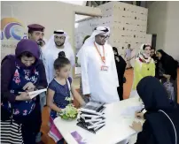  ?? Supplied photo ?? A book signing session organised by 1001 Titles at the Sharjah Internatio­nal Book Fair. —