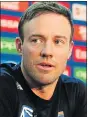  ??  ?? AB DE VILLIERS