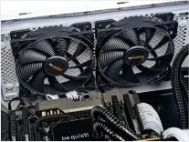  ??  ?? A pair of Silent Wings fans is included as part of the package when you buy the Silent Loop 240mm AIO.