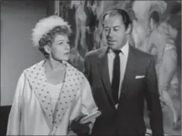  ?? Último chantaje. ?? Rita Hayworth y Rex Harrison, en el Prado en
