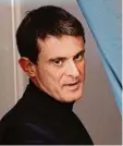  ?? Foto: dpa ?? Muss nun in die Stichwahl: Ex Premier Manuel Valls.