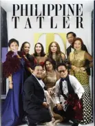  ??  ?? tatler ball highlights The Editor-inChief with Kit Zobel, Laurie Westfall, Ina Ayala, Patrick Rosas, Pops Fernandez, Mela Gozon, Anne Marie Saguil, Ling Ling King, and Ian Giron; Ring light souvenirs; Tatler Ball photobooth
