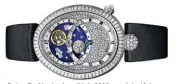  ??  ?? Reine De Naples Jour/ Nuit 8999 watch in 18-karat white gold with diamonds, Breguet