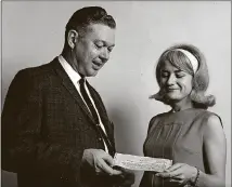  ?? CONTRIBUTE­D BY F.W. SCHMIDT ?? N.W. “Nockey” Willett, left, was one of two people who submitted an FCC applicatio­n to establish a classical station with the call letters KMFA for “Klassical Music For Austin.”