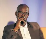  ?? /Esa Alexander/Sunday Times ?? On the button: DJ Black Coffee has been pushing GongBox to be a streaming platform for African music.