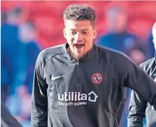  ??  ?? Osman Sow signed for Dundee United on deadline day.