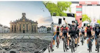  ?? Foto: Deutschlan­d Tour/Gesellscha­ft zur Förderung des Radsports mbH ?? Am 25. August können Fans der Deutschlan­d Tour 2024 beim Finale in Saarbrücke­n mitfiebern.