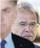  ??  ?? PAULO GUEDES. Ministro de Economía de Brasil, ideólogo de las privatizac­iones.