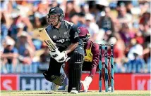  ?? PHOTO: PHOTOSPORT ?? Glenn Phillips played a starring role for New Zealand in the win against the West Indies in Nelson.