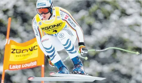  ?? FOTO: FRANK GUNN/DPA ?? Als wäre er nie weg gewesen! Ski-Ass Thomas Dreßen glänzte bei seiner Rückkehr auf die Weltcup-Piste direkt wieder.
