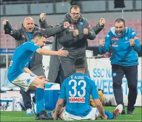  ?? FOTO: EFE ?? Raúl Albiol se convirtió en el héroe del día con su primer gol en esta Serie A