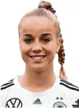  ?? Foto: dpa ?? Giulia Gwinn spielt künftig für den FC Bayern München.