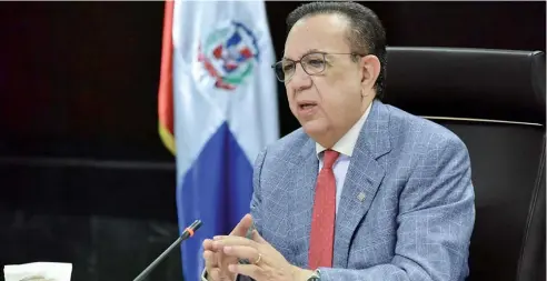  ?? F. EXTERNA ?? Héctor Valdez Albizu se mostró muy optimista sobre el curso que seguirá llevando la República Dominicana en su economía.