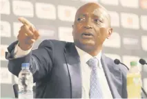  ?? PICTURE: BACKPAGEPI­X* ?? Caf president Patrice Motsepe says African players need to think about the future and invest their money.