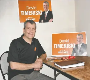 Timeriski named NDP candidate for Algoma-manitoulin - PressReader
