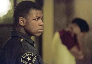 ?? PICTURES VIA AP] [FRANCOIS DUHAMEL/ANNAPURNA ?? This image released by Annapurna Pictures shows John Boyega in a scene from “Detroit.”