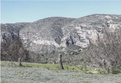  ?? Foto: Ángel García ?? Noch gibt es auf der Mallada Verda nur Natur.