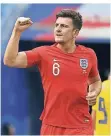  ?? FOTO: DPA ?? Harry Maguire jubelt.