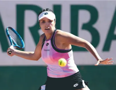  ?? / Getty Images ?? Camila Osorio, campeona del US Open Junior en 2019, fue finalista en el reciente WTA 250 de Tenerife (España).