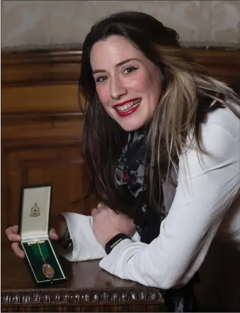  ??  ?? Selina Hales, founder of Refuweegee, received the Lord Provost’s Award