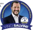  ?? Ansa/La Presse ?? Sodalizi vincenti Sopra, Matteo Salvini. Accanto, a sinistra, Iva Garibaldi e Luca Morisi