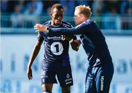  ?? FOTO: MARIUS SIMENSEN, BILDBYRÅN NORWAY ?? GAMLE KJENTE: Daouda Bamba tilbrakte mange år i Kristiansu­nd under trener Christian Michelsens ledelse.