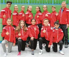  ?? Foto: Salih Keskin ?? Das Günzburger Team beim Jugend Cup in Wuppertal.