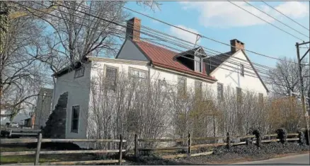  ?? GENE WALSH — DIGITAL FIRST MEDIA ?? During the mid-1800s, Abolition Hall was a roughly 200-capacity venue for meetings of the Montgomery County Anti-Slavery Society, a group George Corson helped found in 1837.