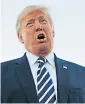  ??  ?? Donald Trump claimed Russia had developed banned weapons