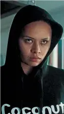  ??  ?? Frankie Adams in one of her multiple roles in Teine Sa – The Ancient Ones.