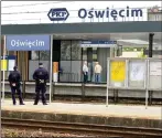  ?? Photo: AFP ?? The Oswiecim railway station in Poland, where the former German Nazi concentrat­ion and exterminat­ion camp Auschwitz and Auschwitz II-Birkenau are located.