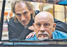  ??  ?? It’s a jungle out there: Julian Sands and John Malkovich starred in R4’s ‘Me, Cheeta’