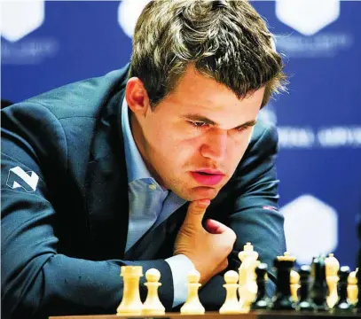  ?? EFE ?? Magnus Carlsen dice que no quiere jugar con Niemann